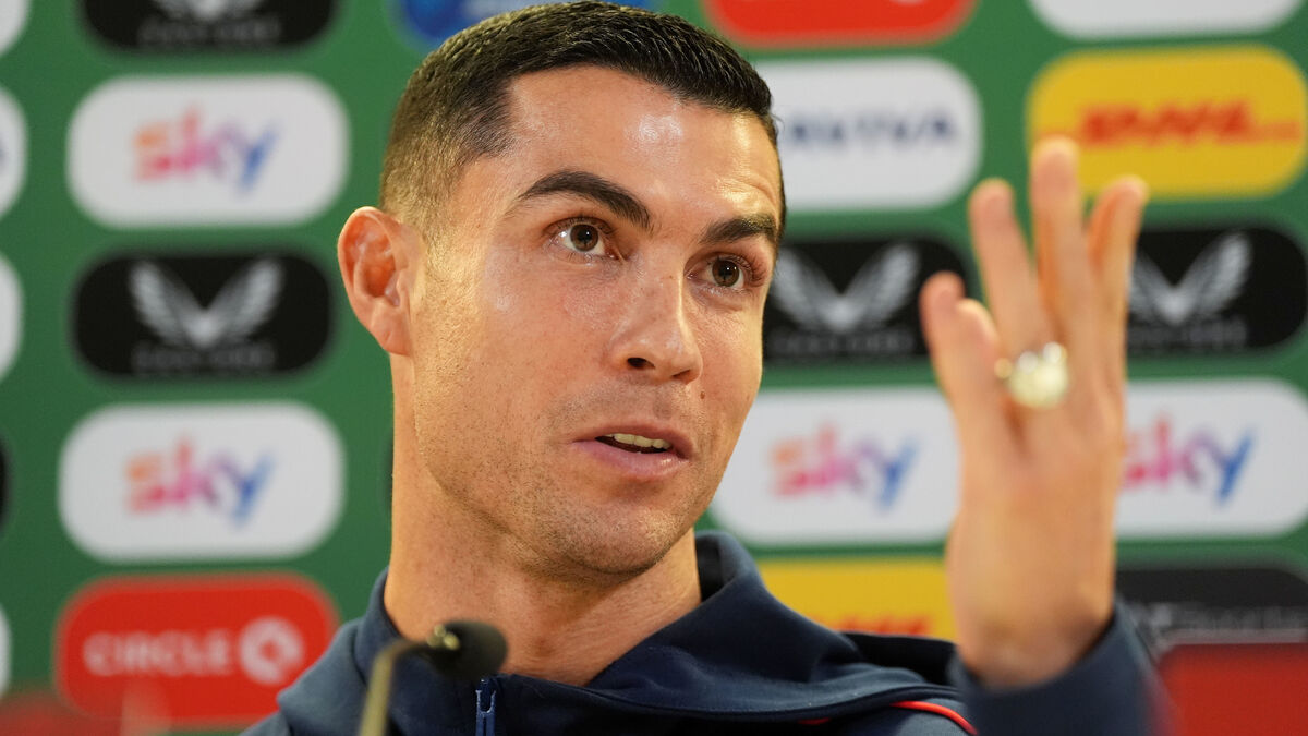 Ronaldo meets Trump – to