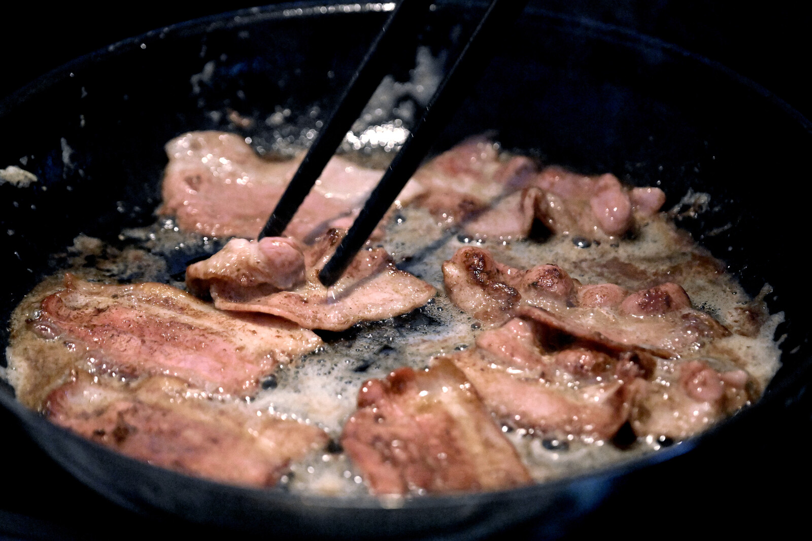 Green instead of pork is