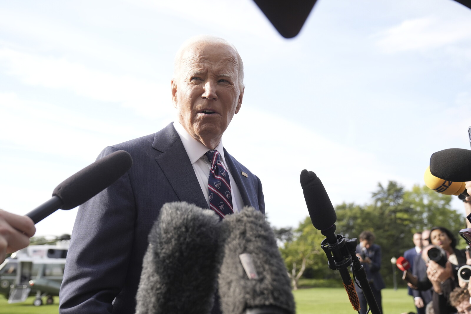 Biden: Political violence has no place in the USA