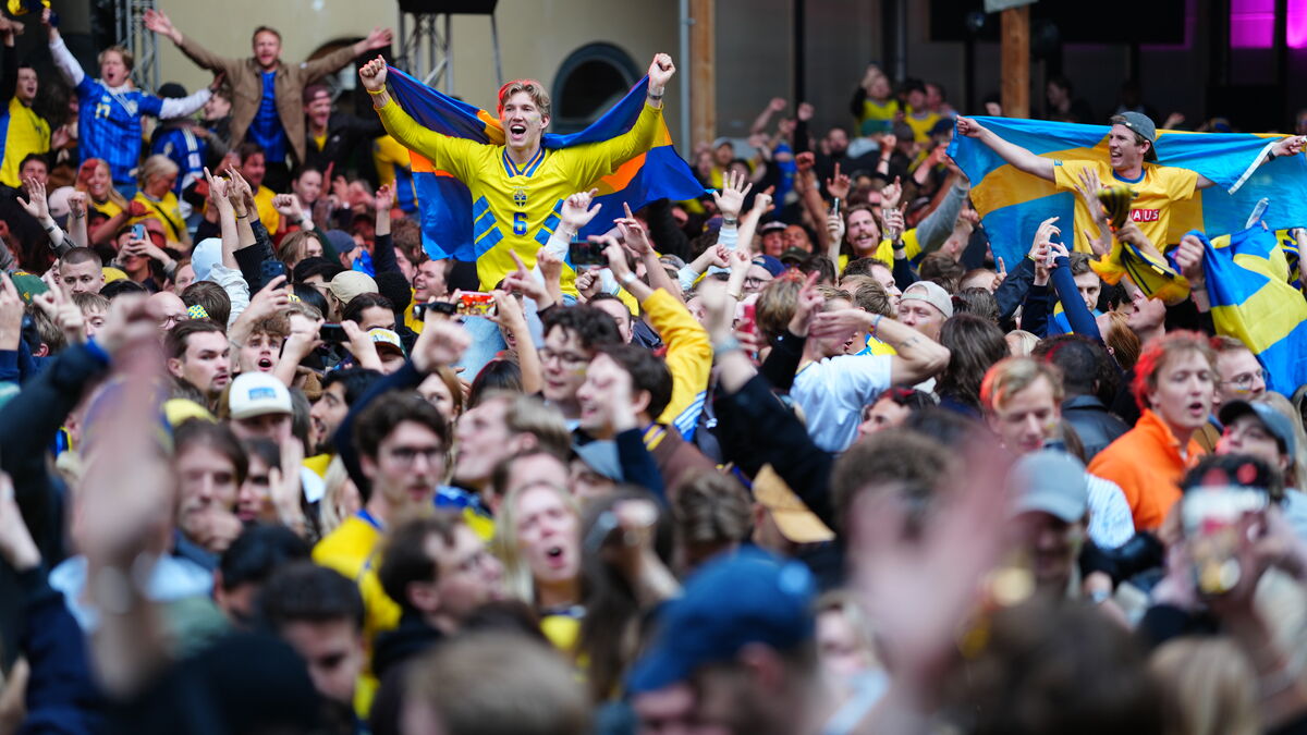 949,000 TV viewers watched Sweden's