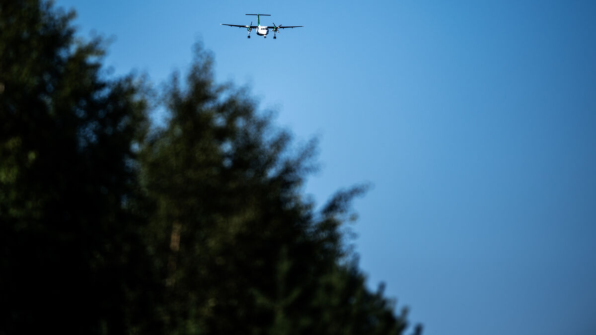 Drone Shot at Near Passenger