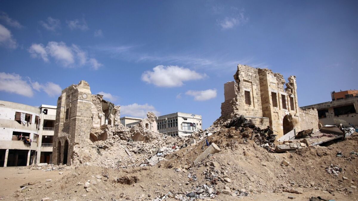 Gaza archaeologists take advantage of the ceasefire