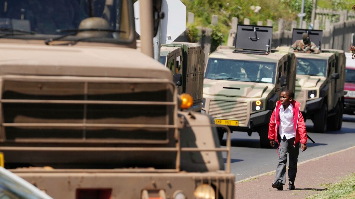 South Africa deploys army to