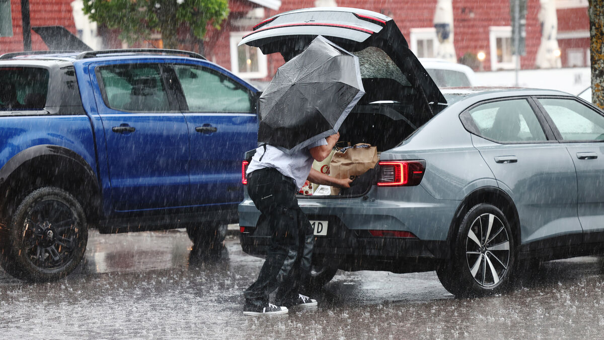 SMHI warns of torrential rain in Norrbotten on Friday