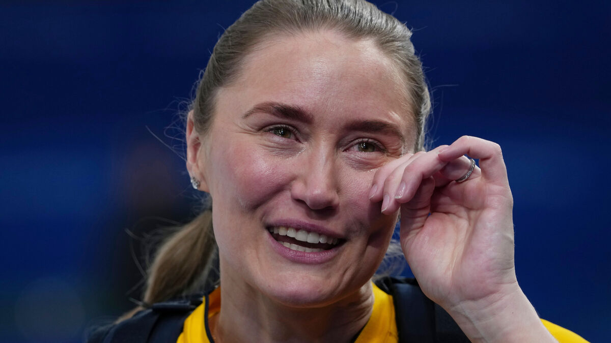 Sara McManus tells her son they have secured an Olympic medal