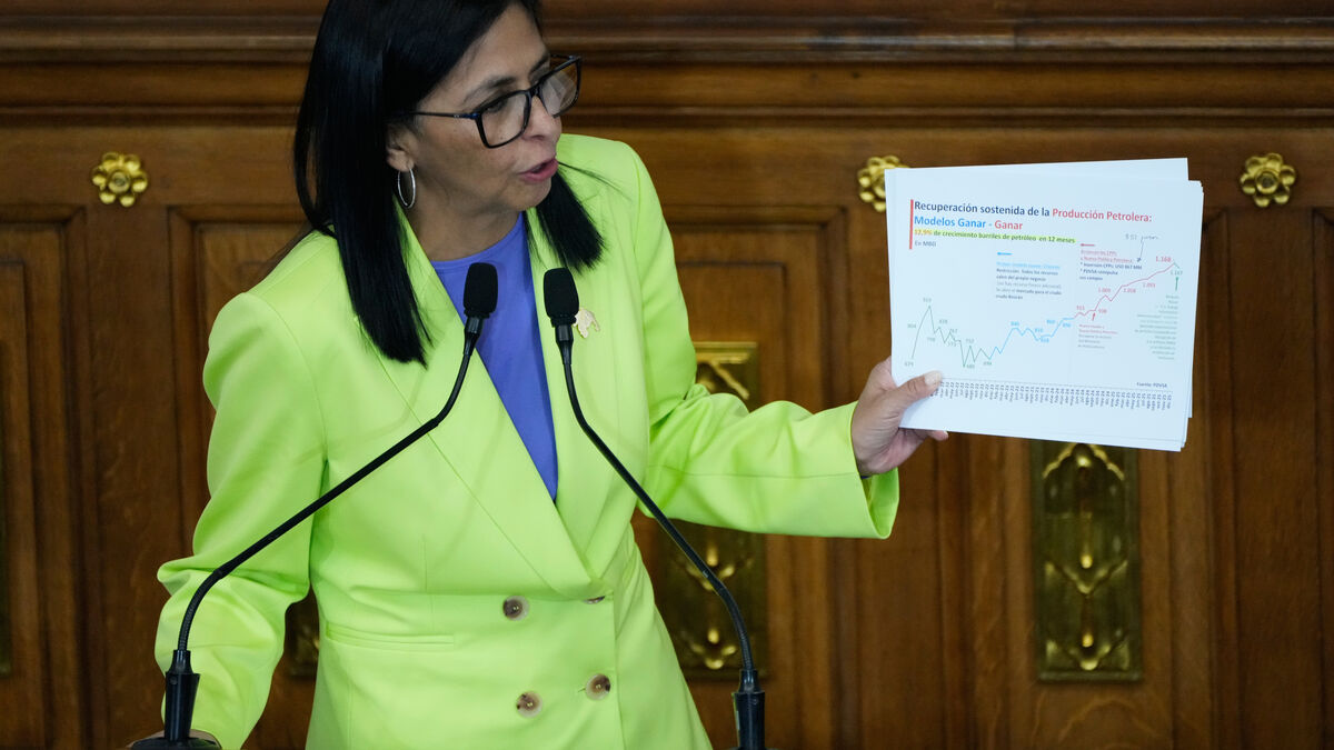 Venezuela interim president Delcy Rodríguez
