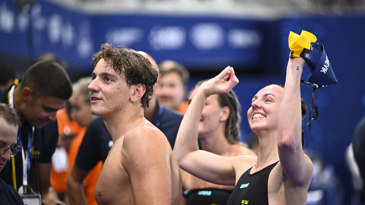 Sweden seventh in European Swimming Championships relay final, just 0.8 off national record