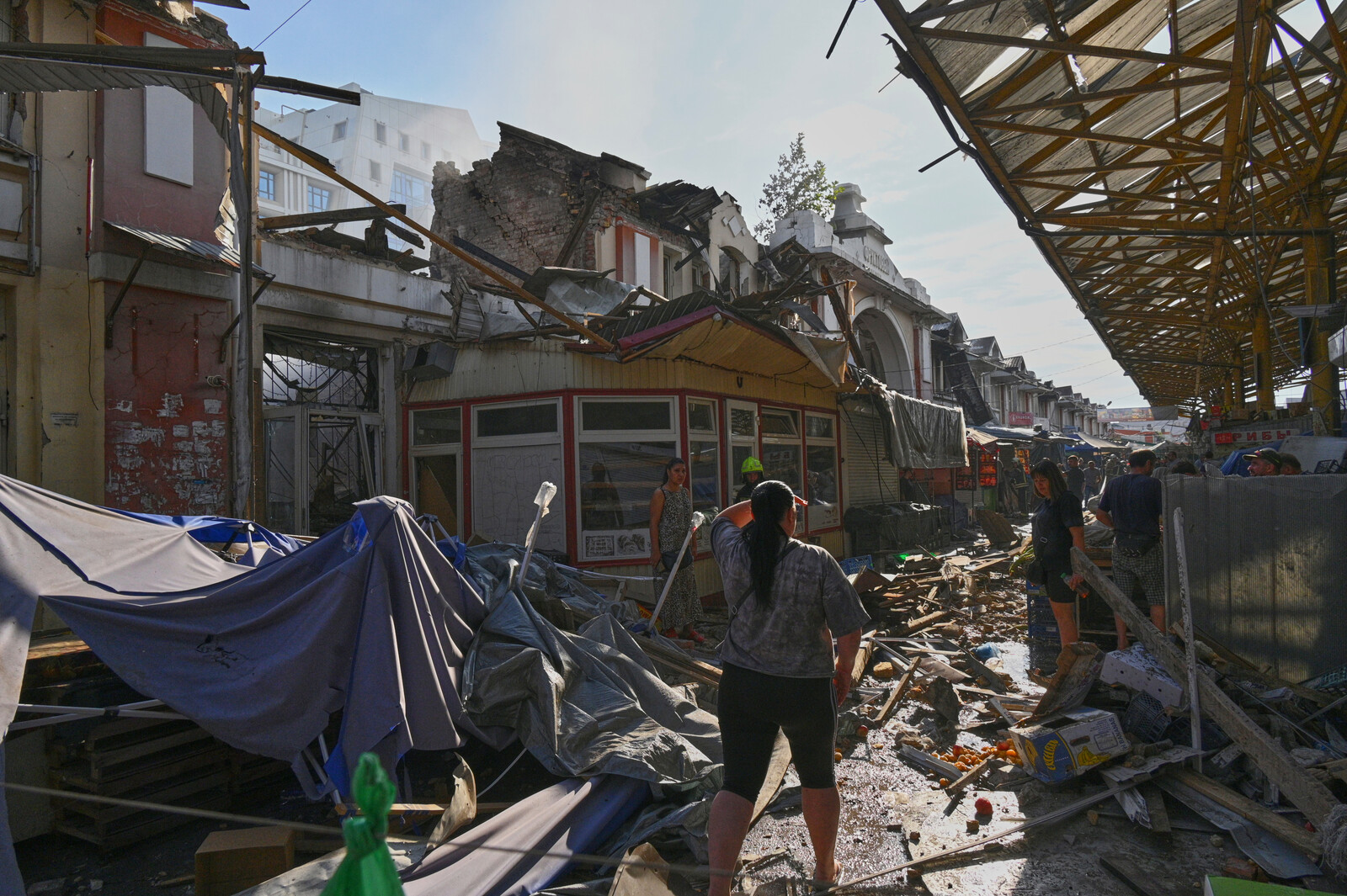Russian Drone Strikes Cause Damage