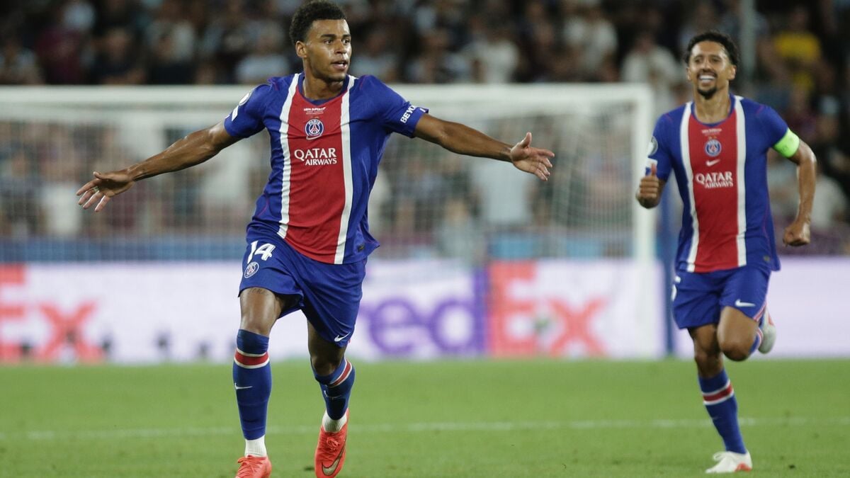 PSG win European Super Cup again after beating Aston Villa 2-1