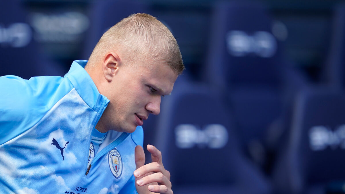 Haaland and other Norwegian Premier League players to wear black armbands in tribute to King Harald