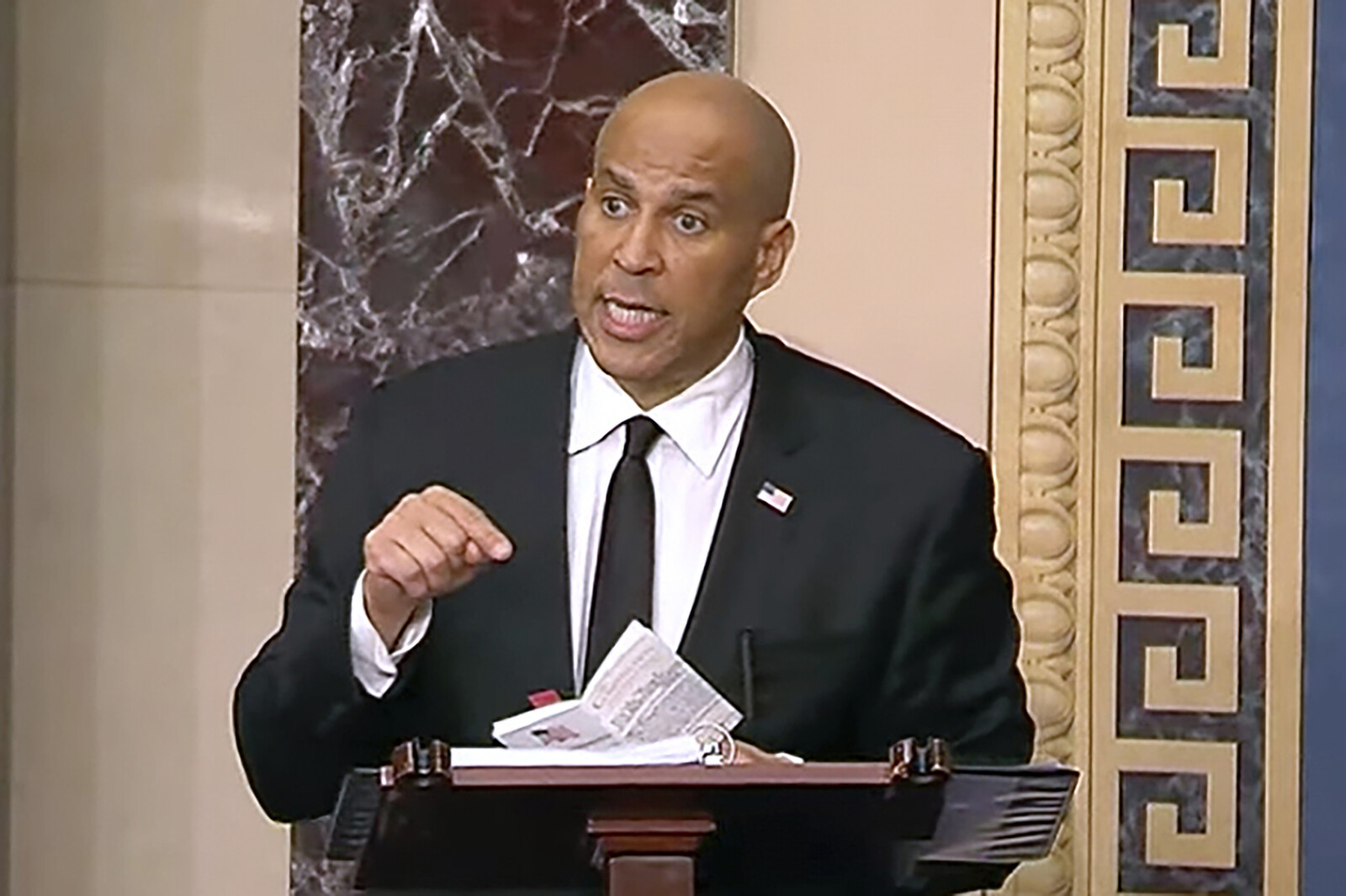 Cory Booker's 25-Hour Senate Speech