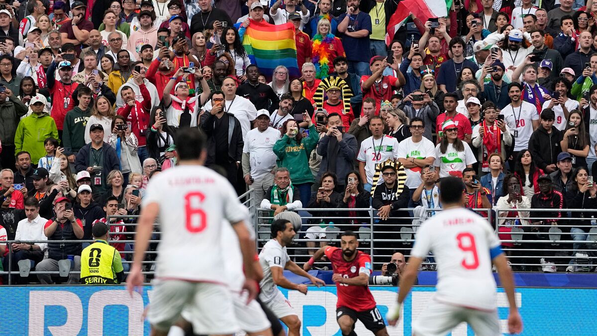 Seattle celebrated Pride during Egypt–Iran World Cup match