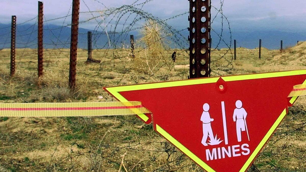 UN warns landmines in over
