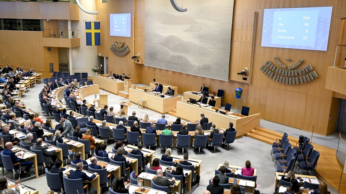 Government wins Riksdag vote on