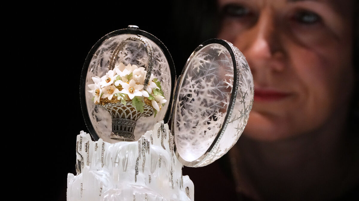 Fabergé egg sold for record