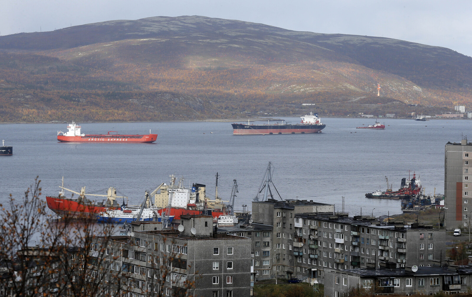Damaged ship with hazardous cargo