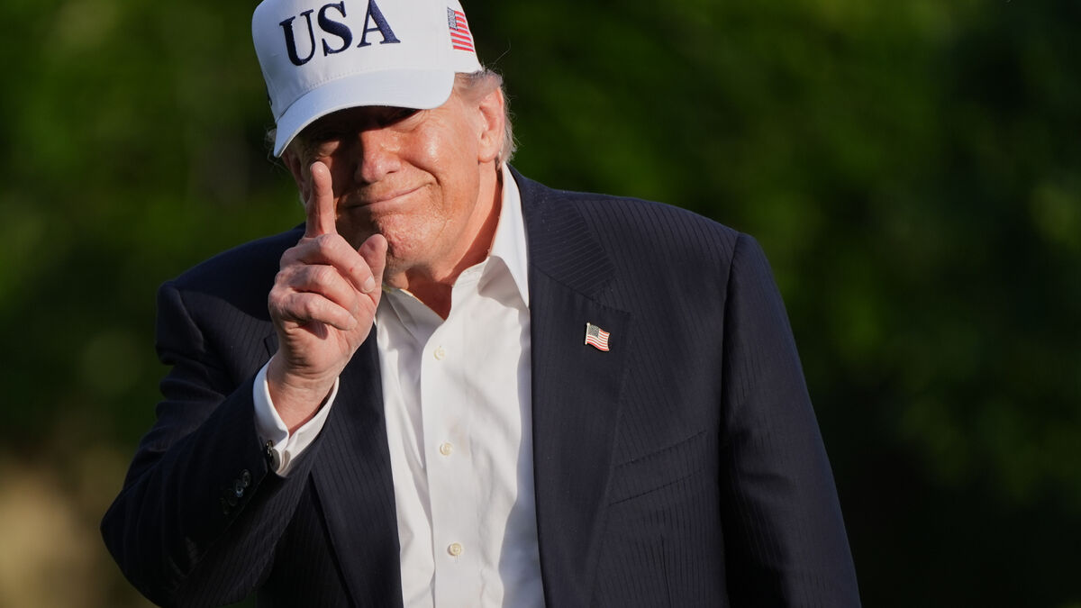 Trump says the world's most