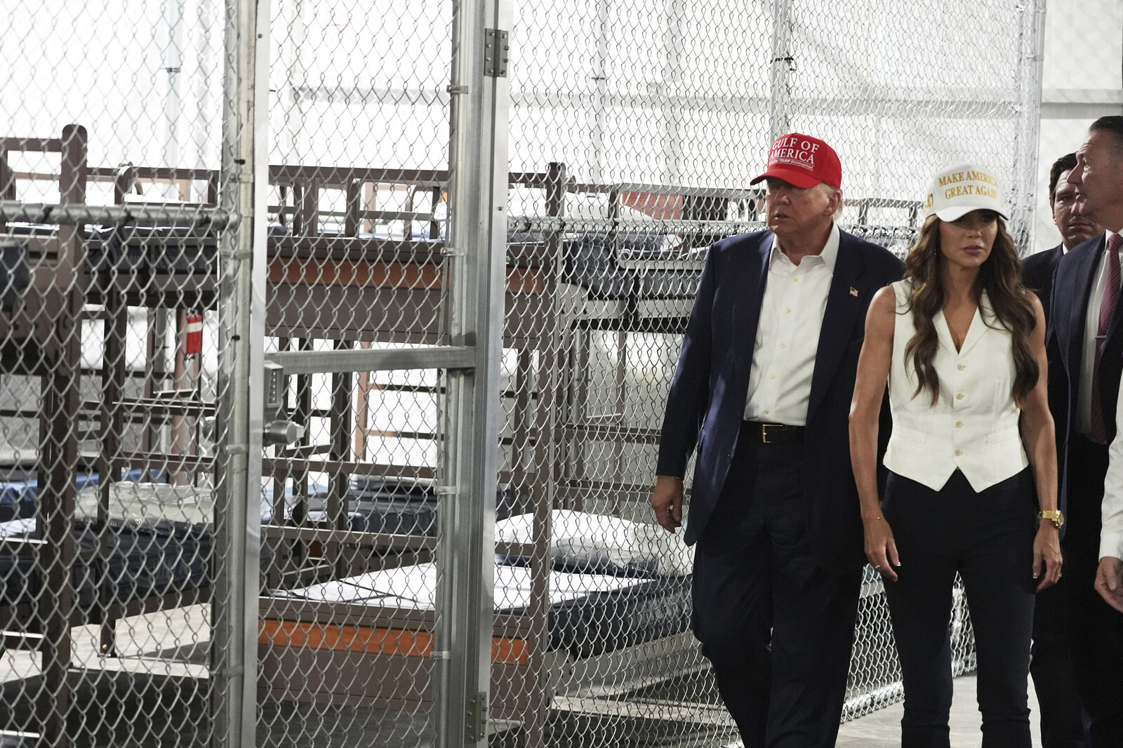 Trump Visits Controversial Florida Migrant