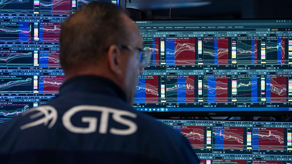 Wall Street falls at the