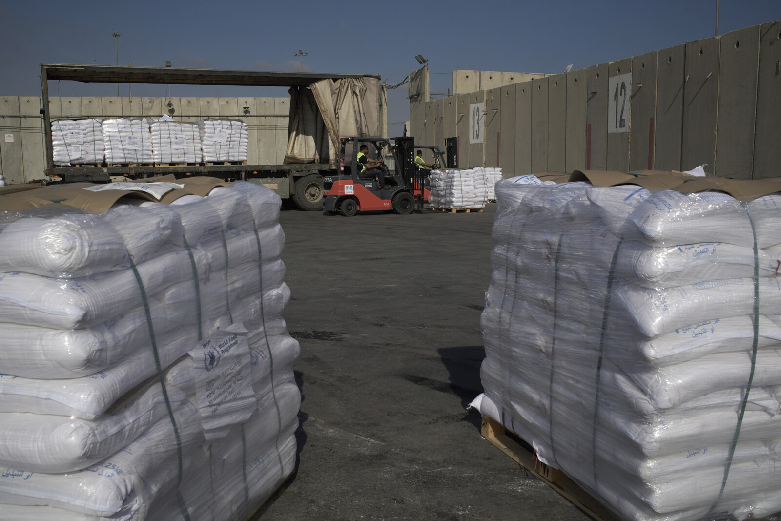 Emergency Aid to Gaza Begins