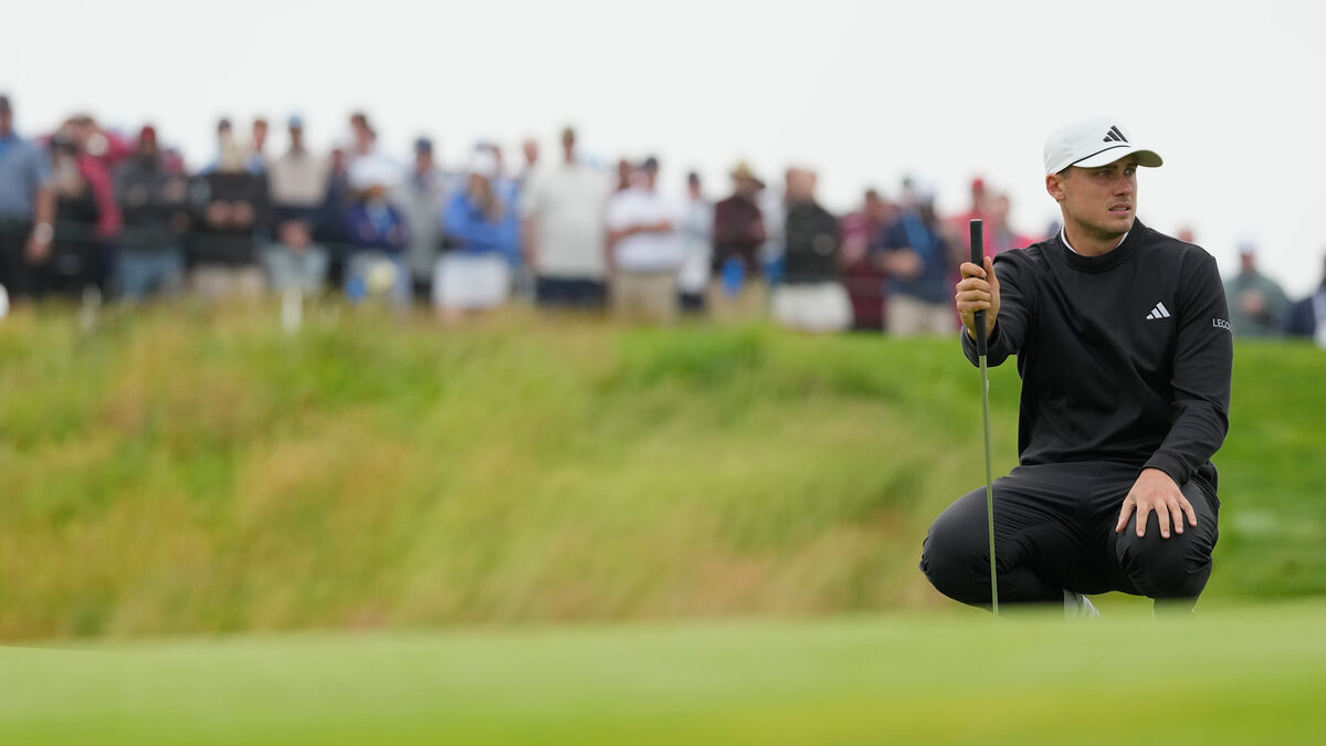 Strong start by Åberg - among the top in the US Open
