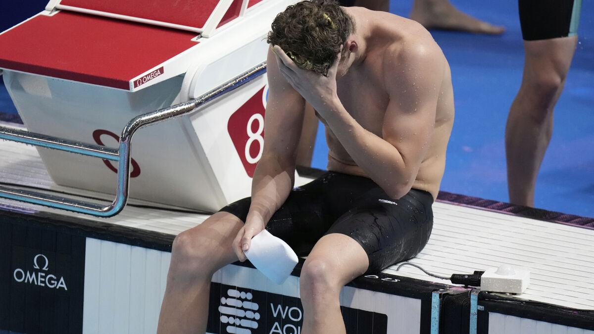 Leon Marchand injured, withdraws from French championships ahead of European Championships