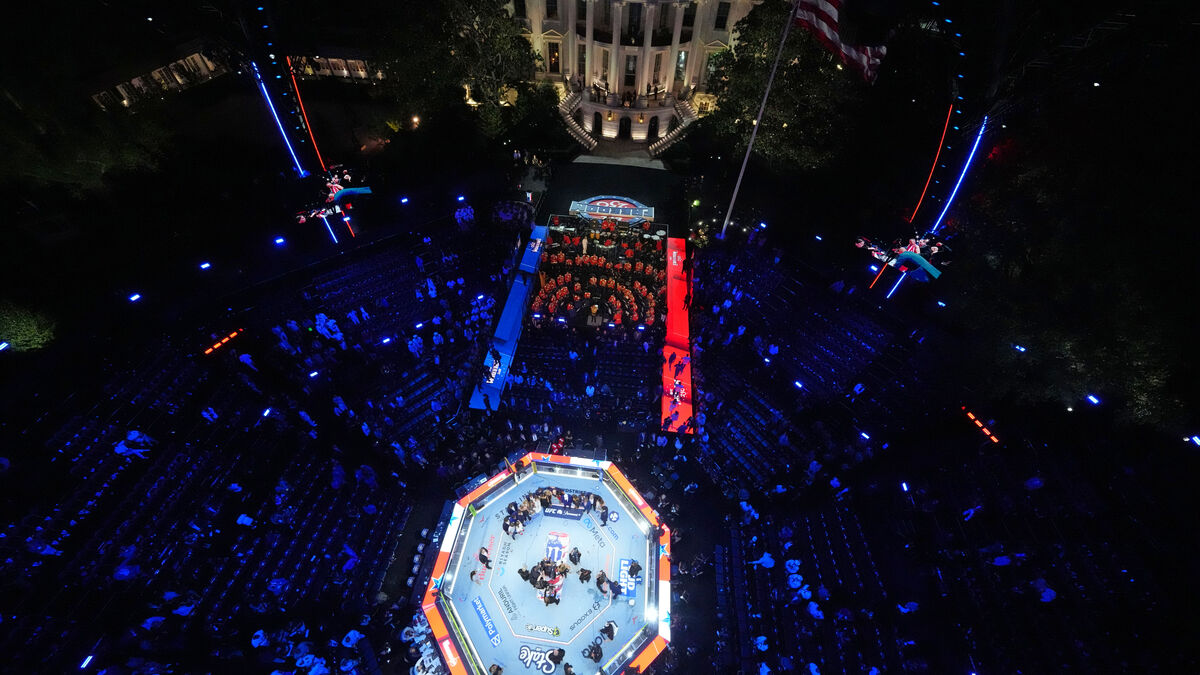 Two arrested for planned attack on White House UFC gala
