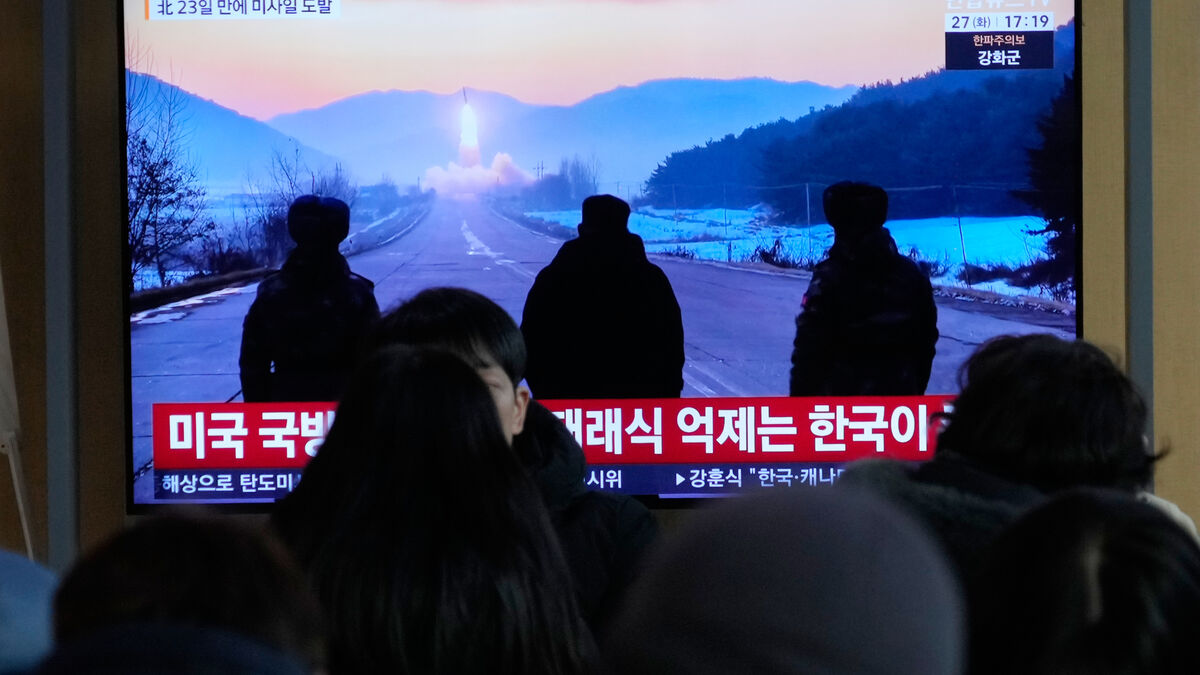 North Korea reportedly fired two