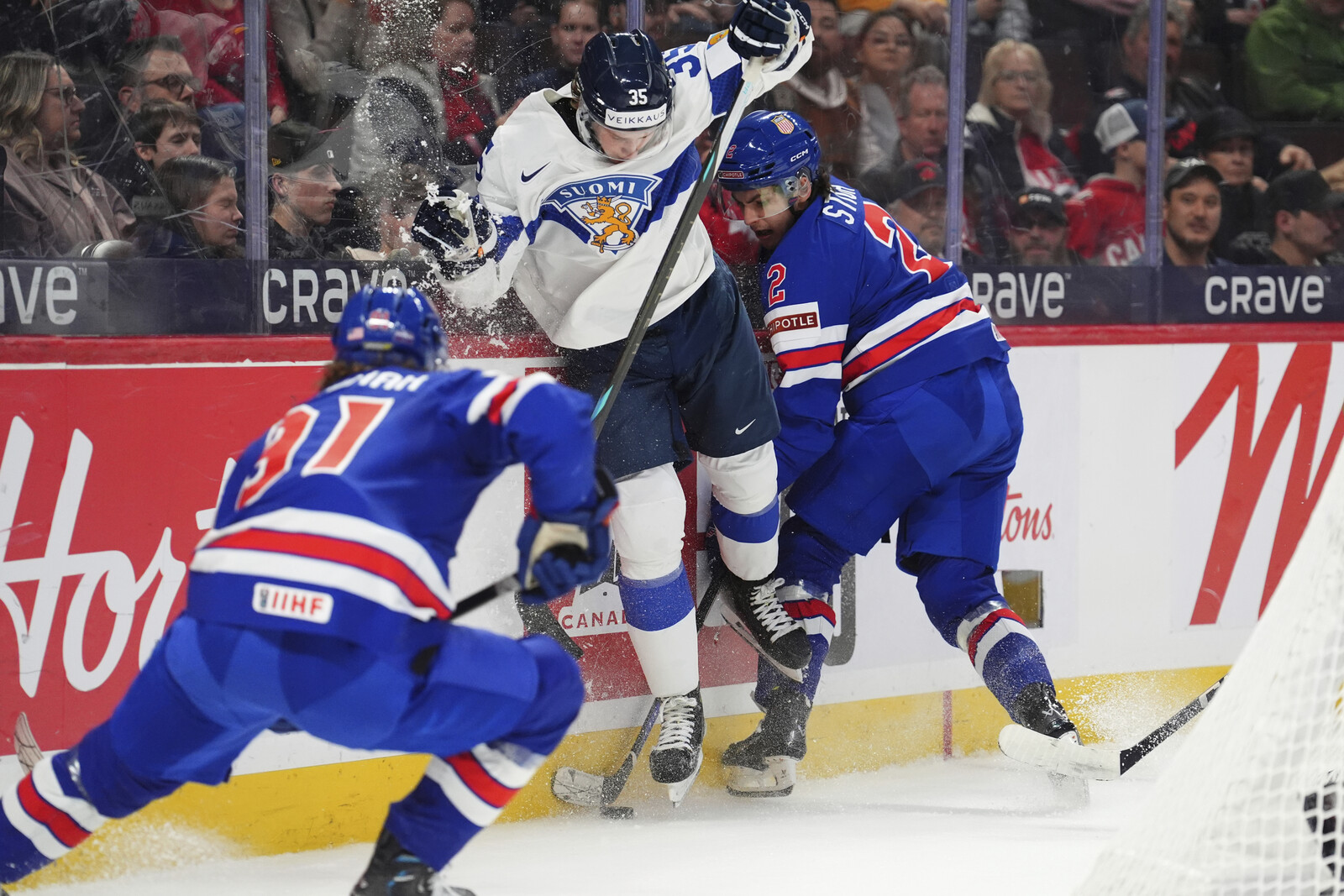 USA snatches gold from Finland
