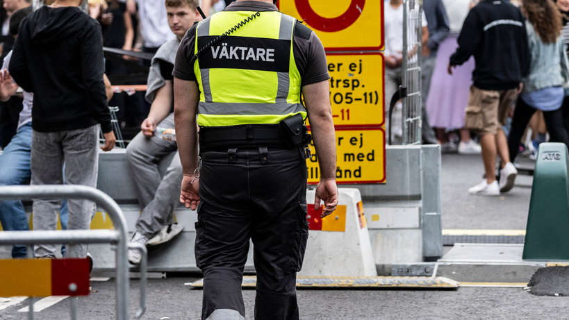 Staff at security companies deemed a security threat