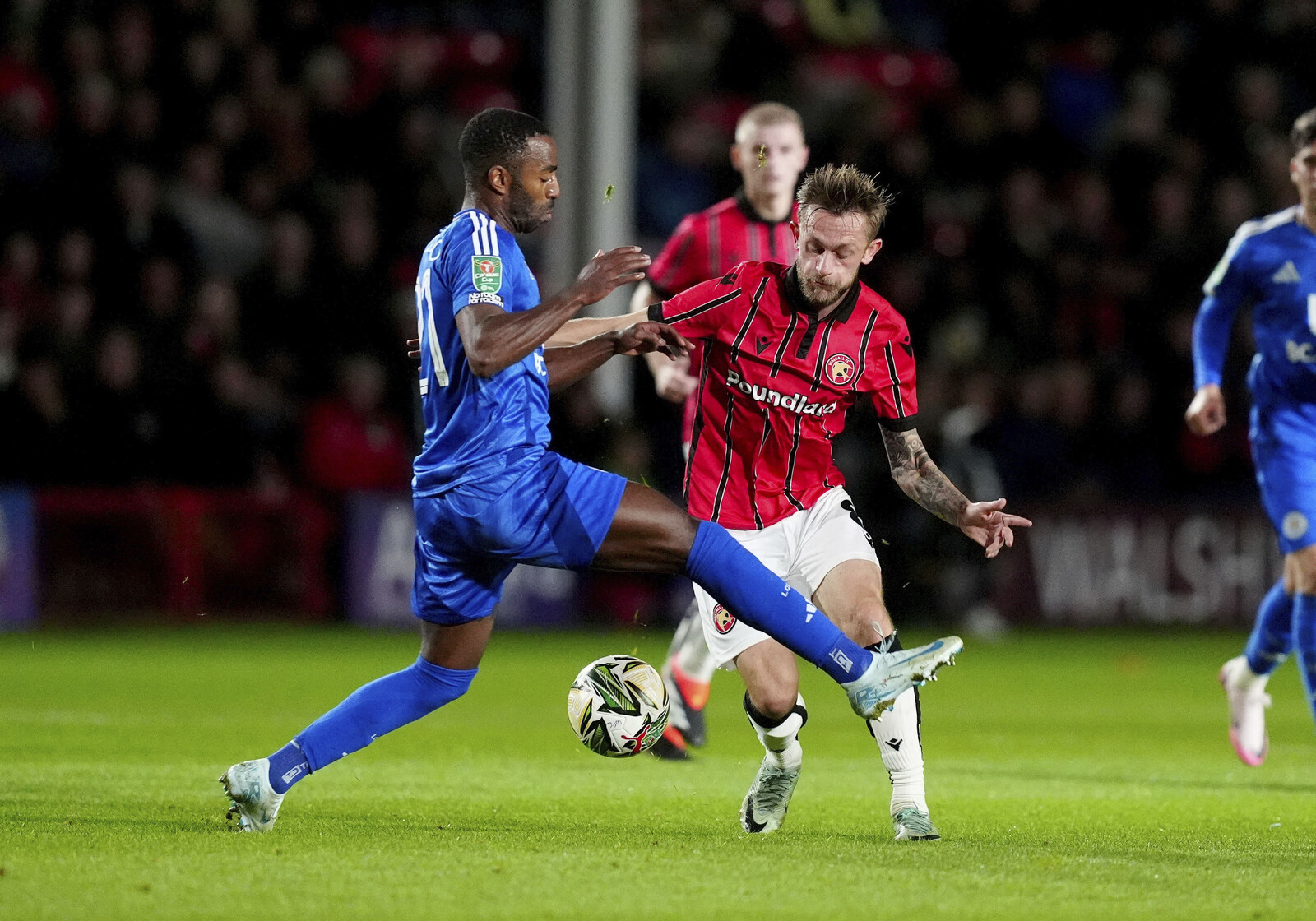 Walsall shook Leicester - fell