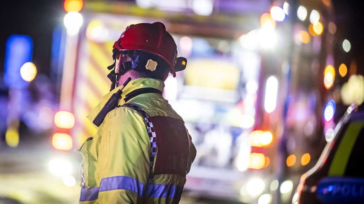 Fire at Karlstad student housing