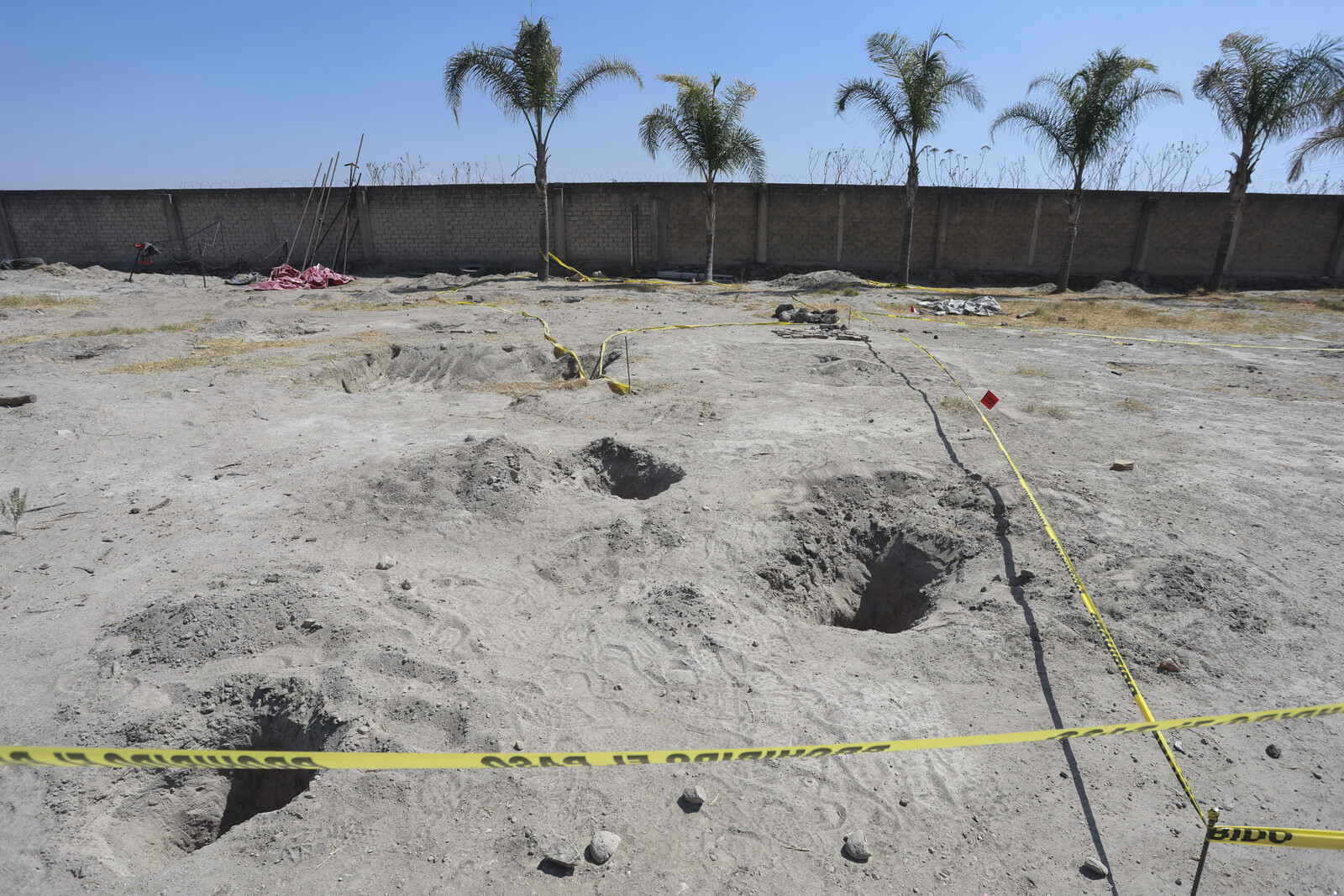 Mass Grave with 34 Bodies