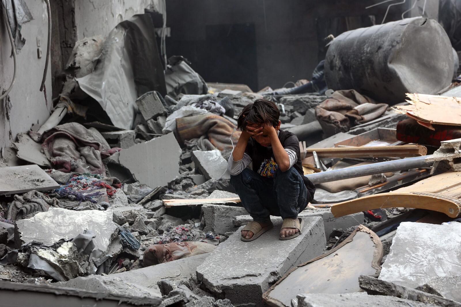 Israeli Airstrike on Gaza City