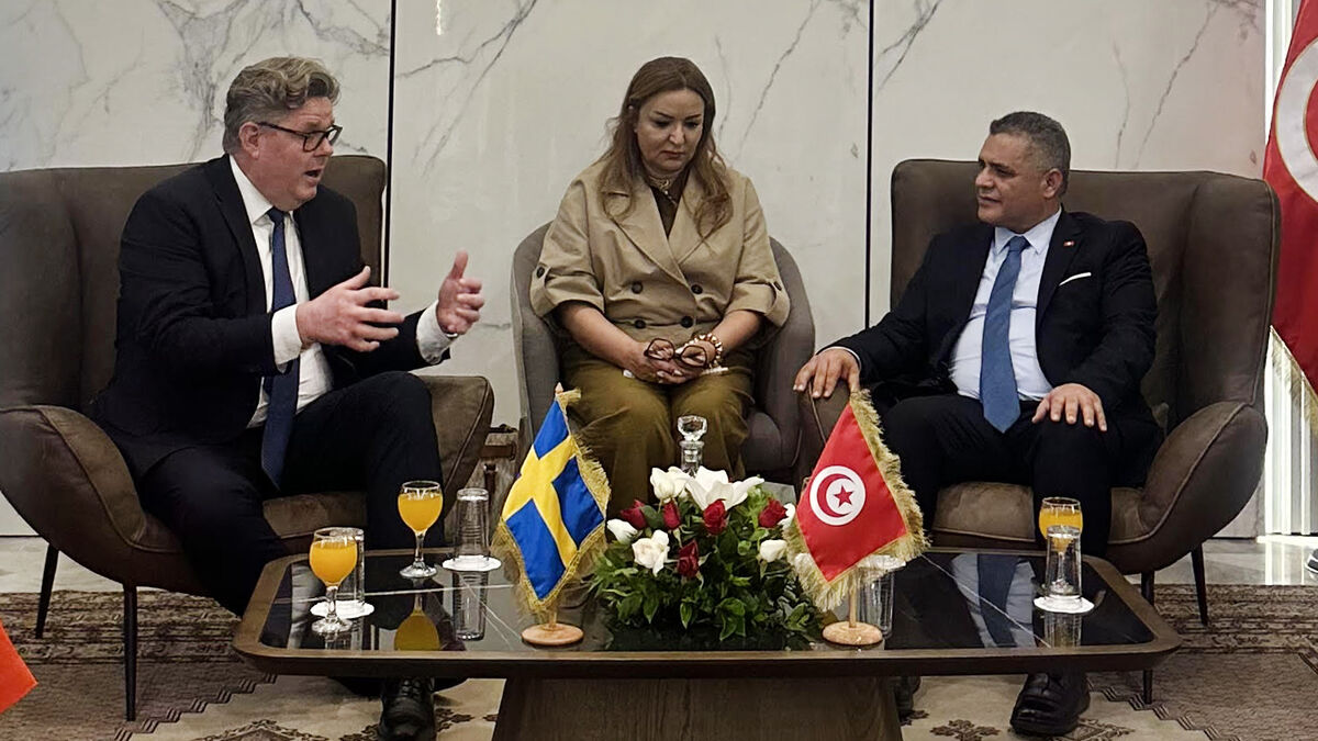 Strömmer in Tunisia wants to reach Swedish gang members