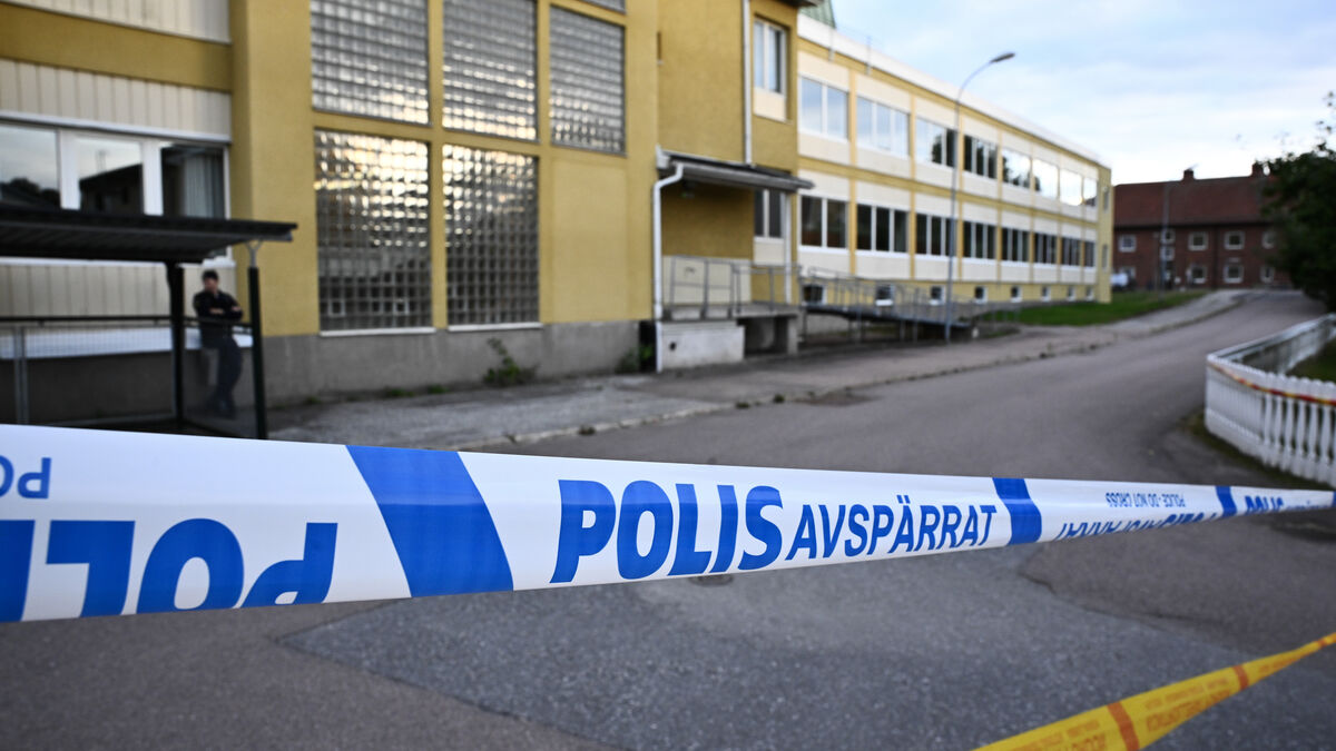 One injured person discharged after school attack in Fagersta, suspect in custody