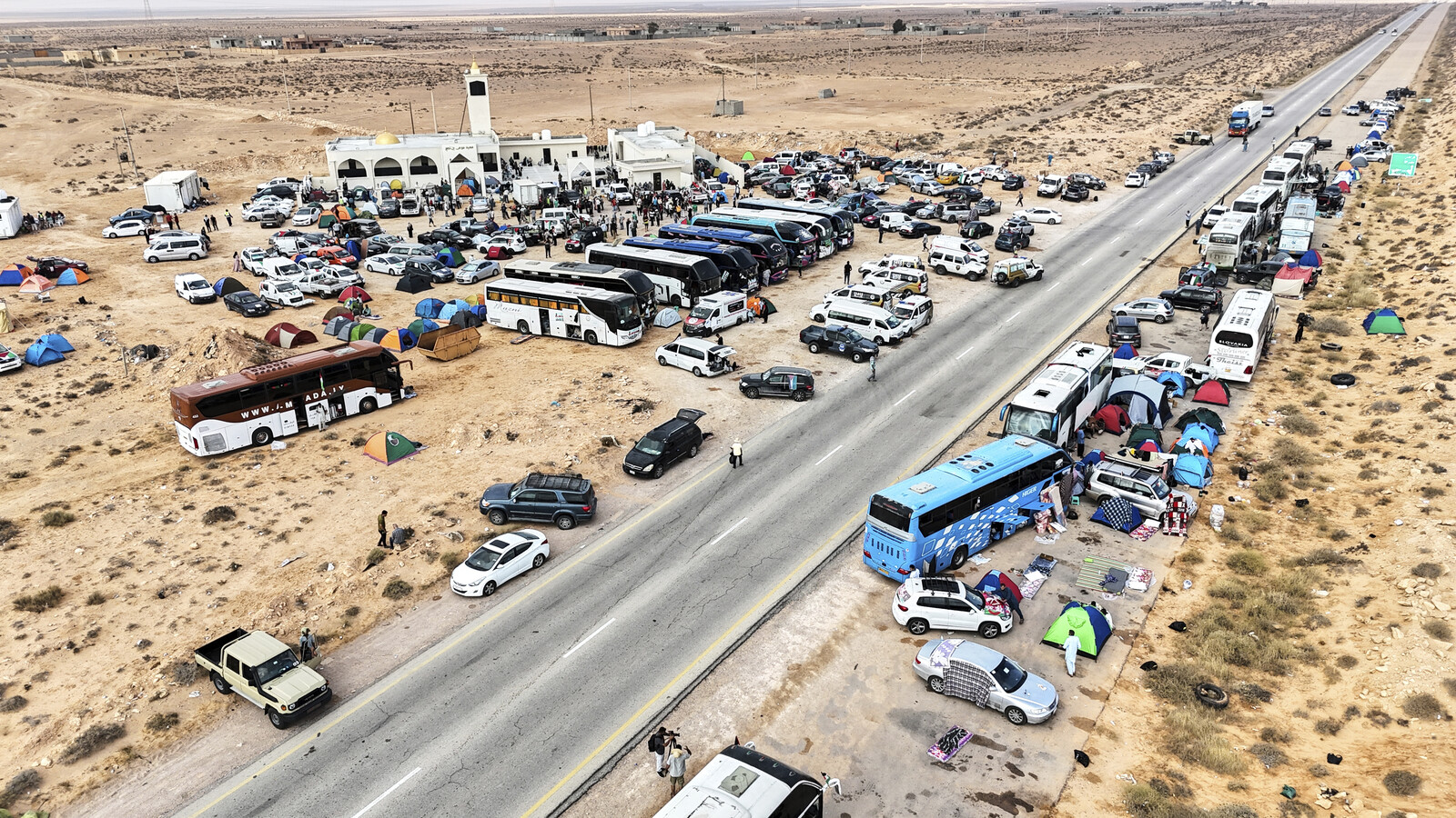 Gaza Aid Caravan Halted by
