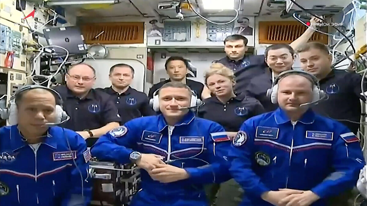 New American-Russian visit to space