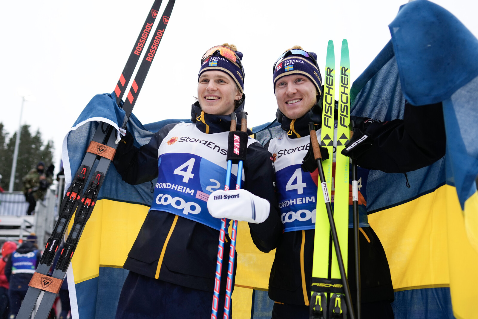 Sweden's Oskar Svensson Celebrates First