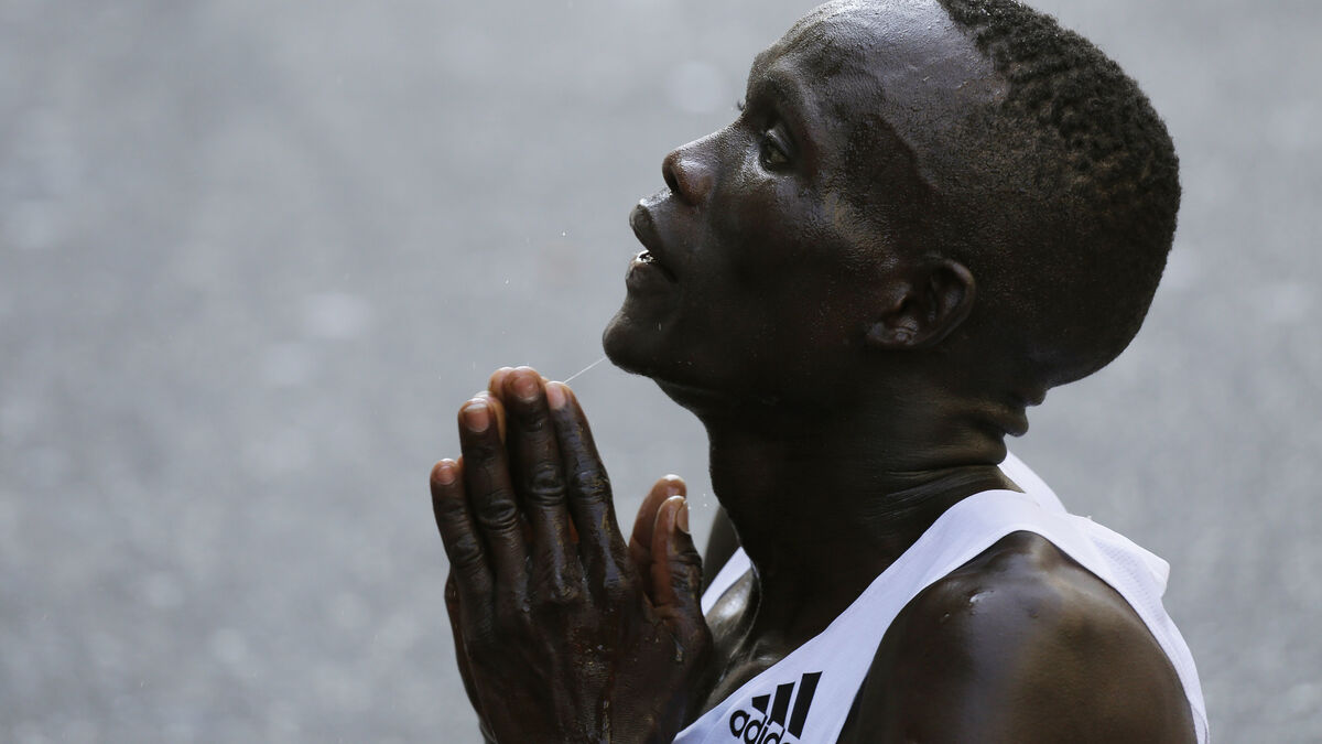 Former world record holder Kibiwott