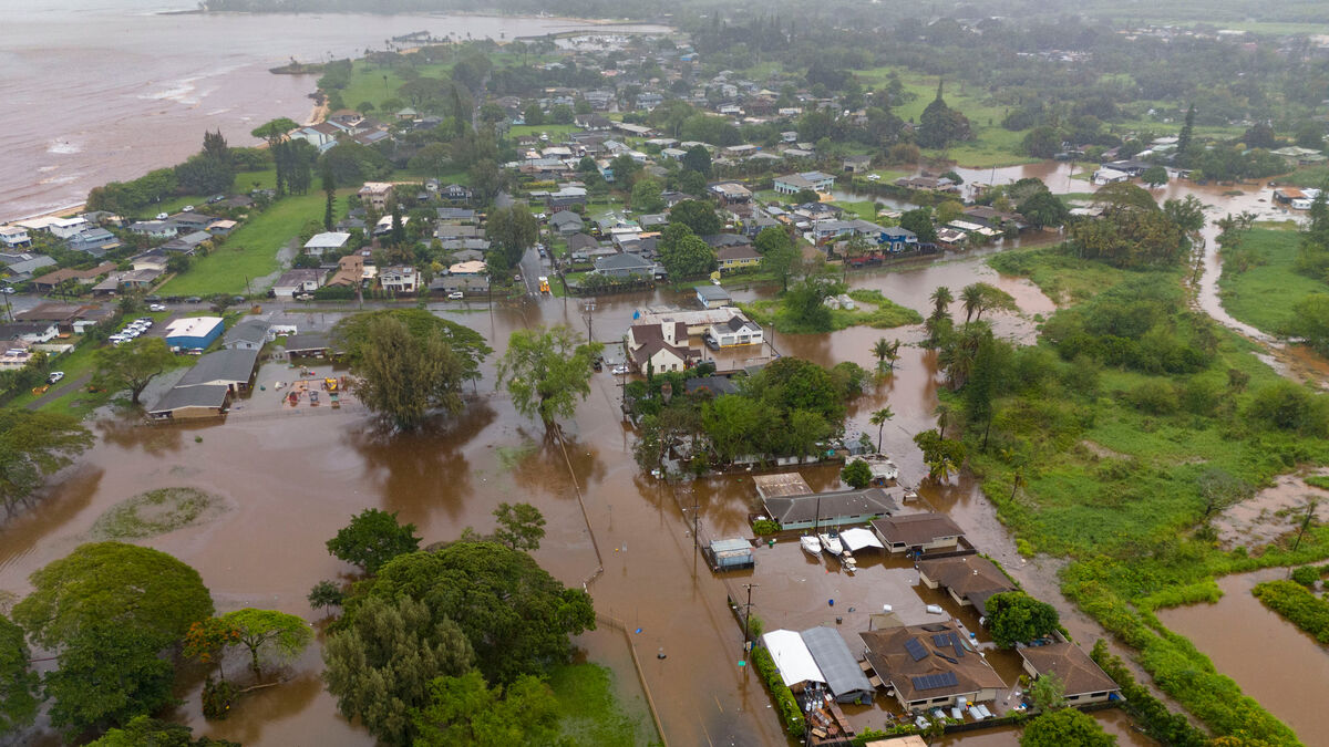 Floods in the tourist paradise