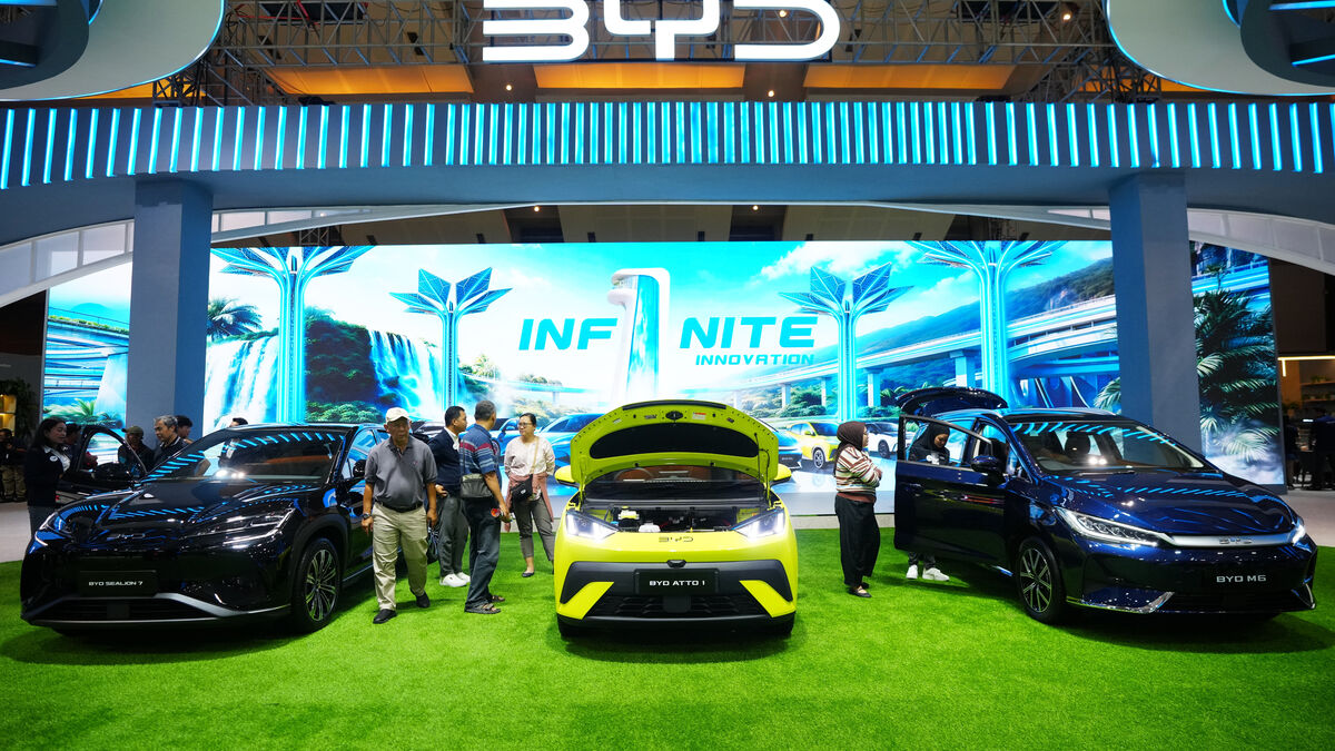 Chinese car giant BYD applies