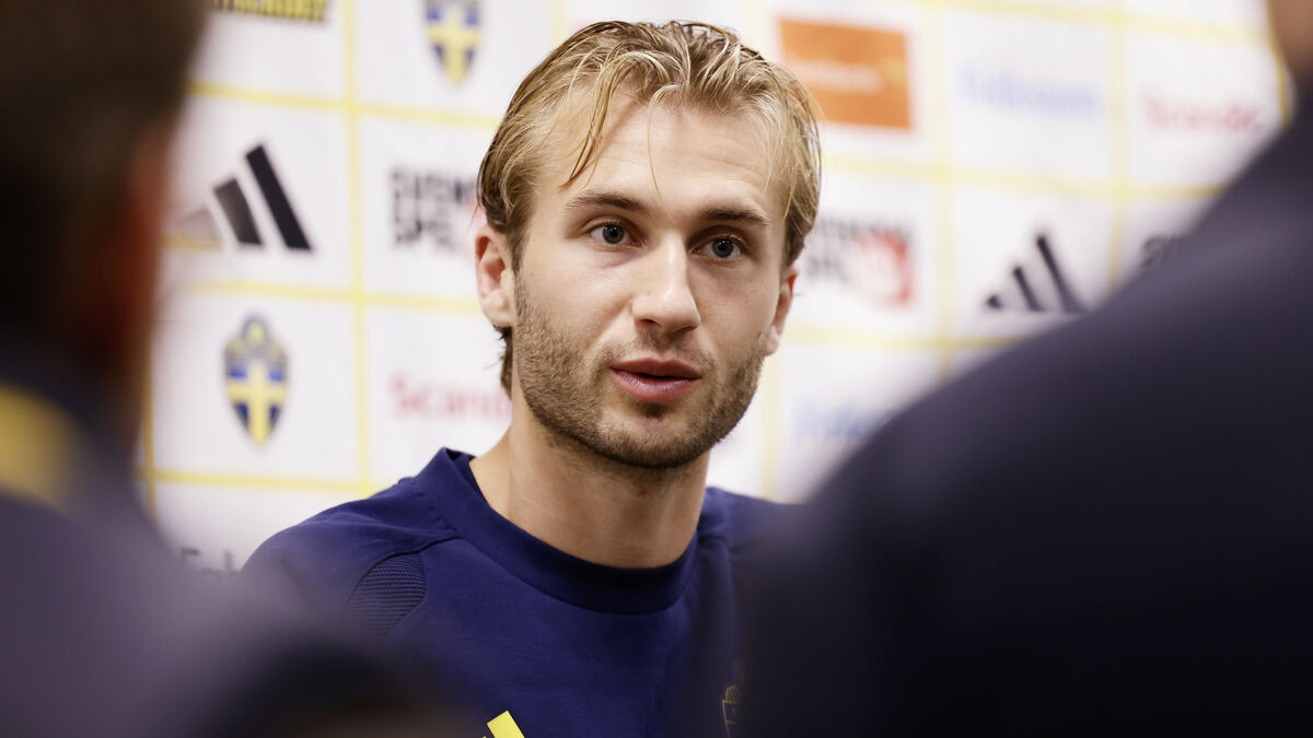 Sweden's Benjamin Nygren on team