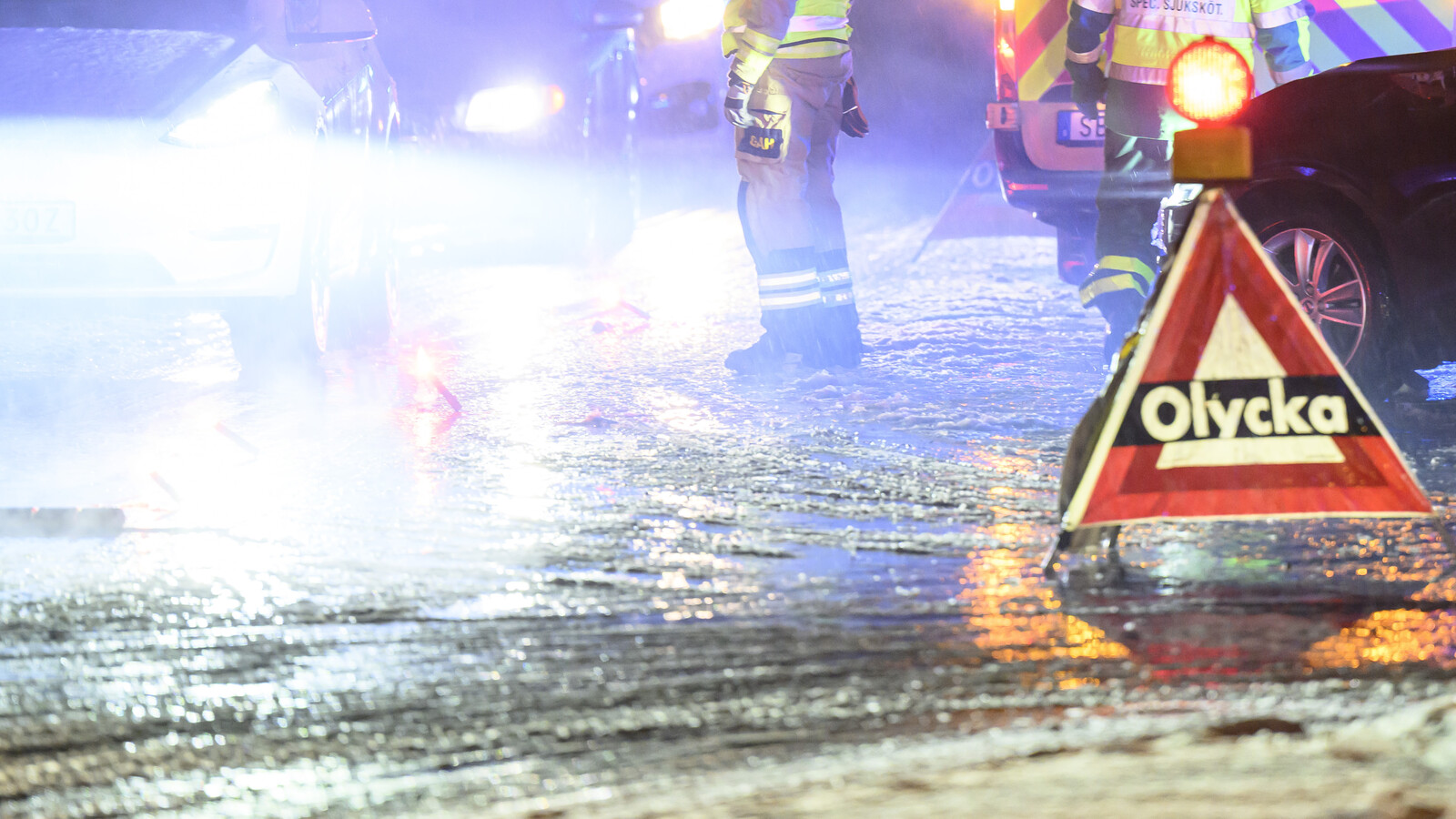 Three to hospital after head-on