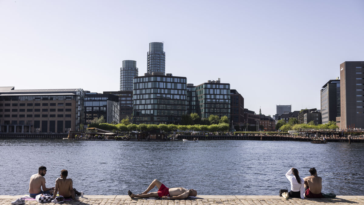 Denmark records hottest day ever as temperatures hit 37C