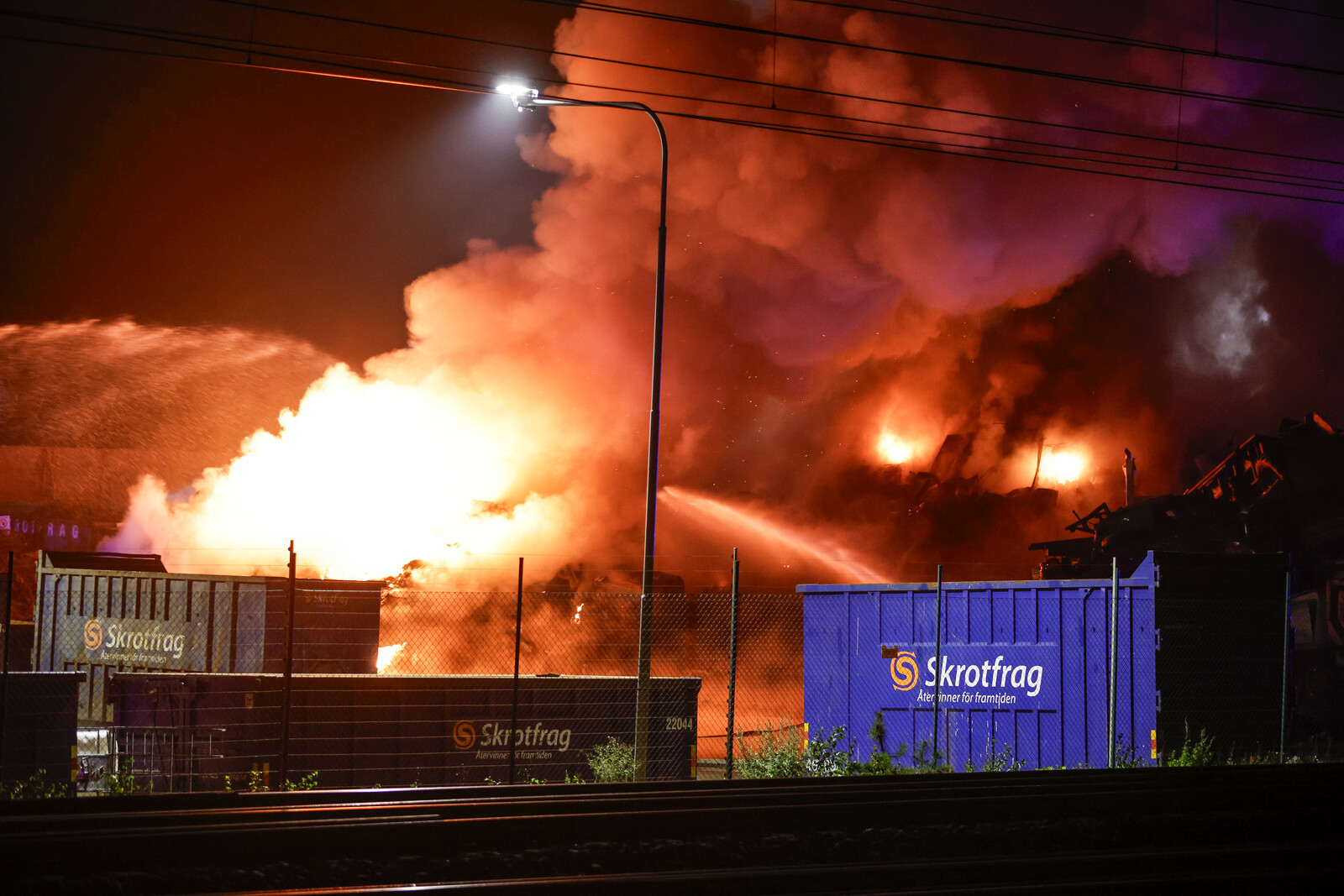 Gothenburg Recycling Station Fire Contained; Water Intake Halted