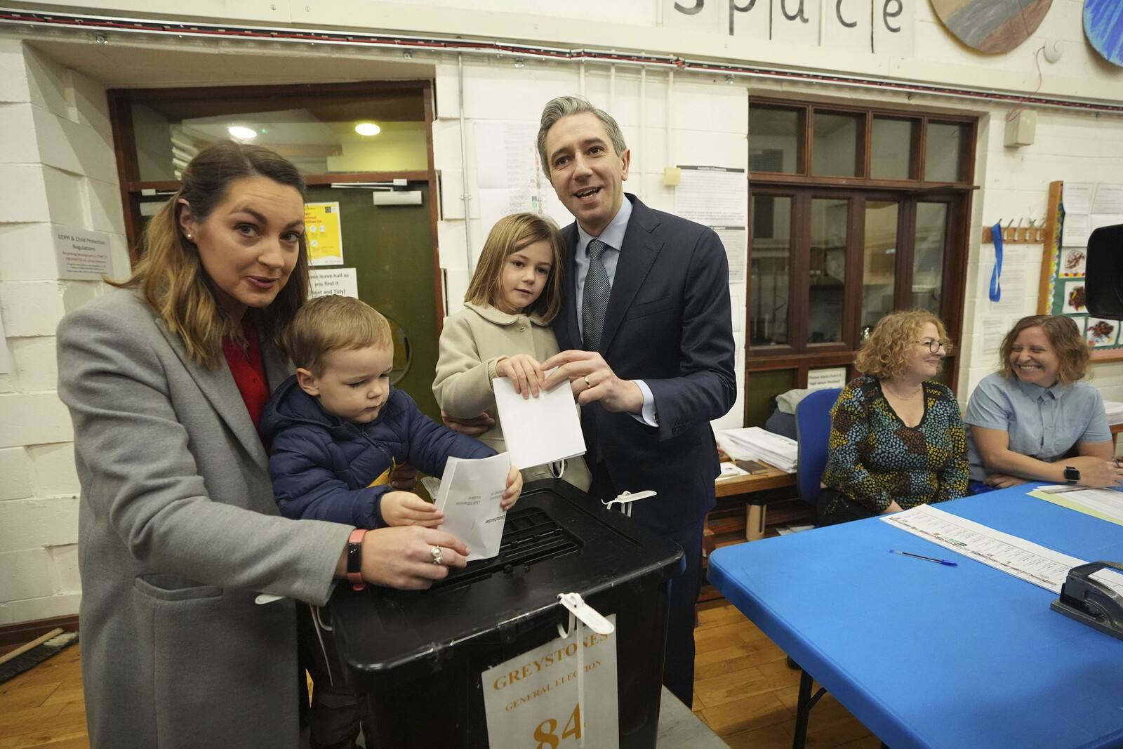Very even in the Irish election