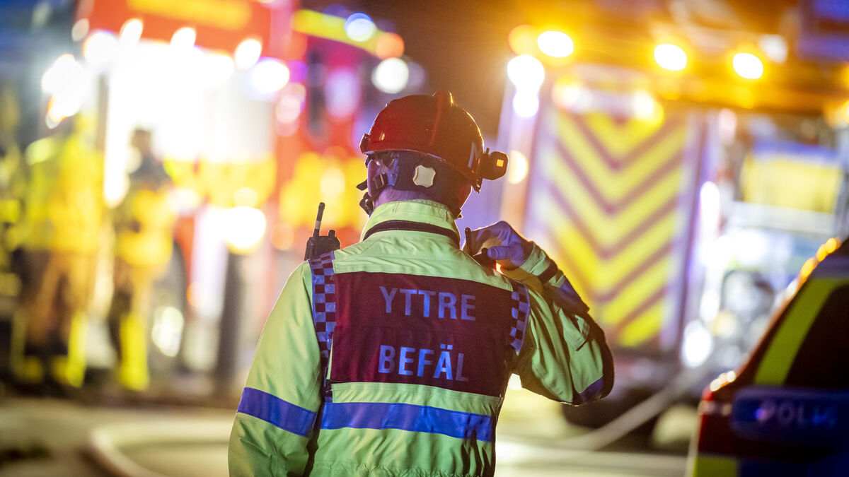 Suspected arson in Rättvik - three taken to hospital