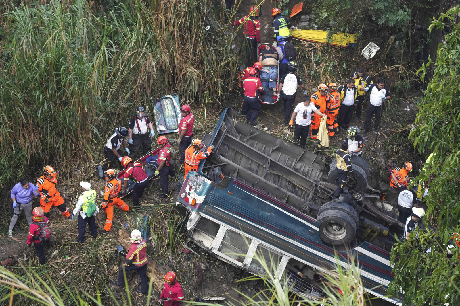 Bus crashed into ravine – over 50 dead