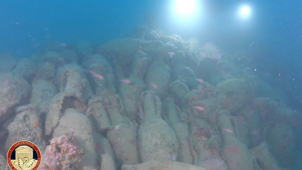 Roman shipwreck discovered off Sicily in major underwater find
